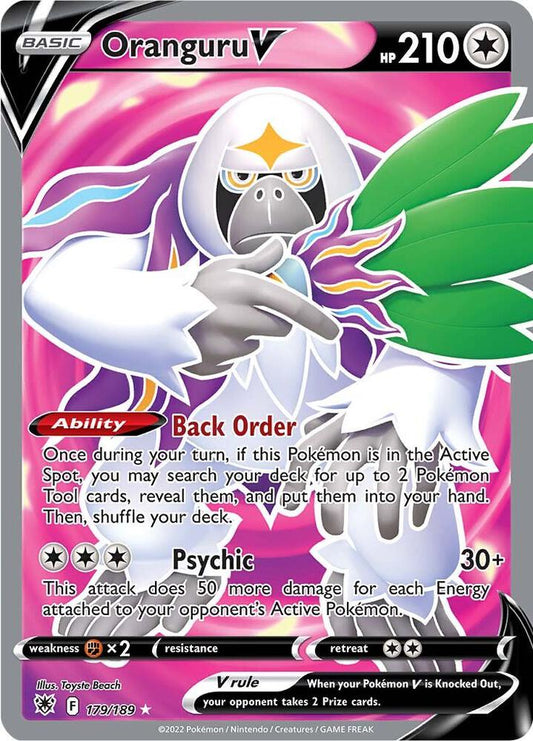 Oranguru V (Full Art) [SWSH10: Astral Radiance] 179/189