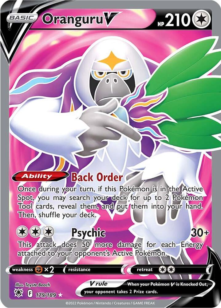 Oranguru V (Full Art) [SWSH10: Astral Radiance] 179/189