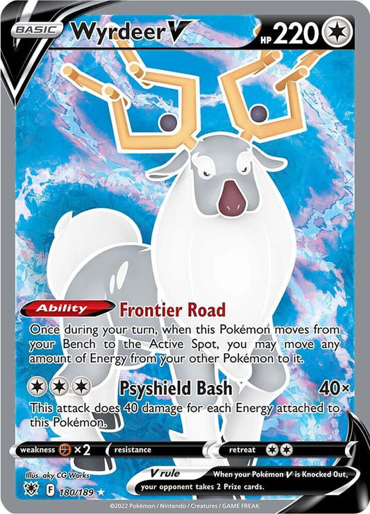 Wyrdeer V (Full Art) [SWSH10: Astral Radiance] 180/189