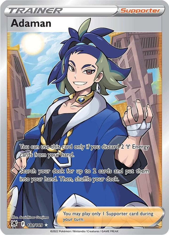 Adaman (Full Art) [SWSH10: Astral Radiance] 181/189