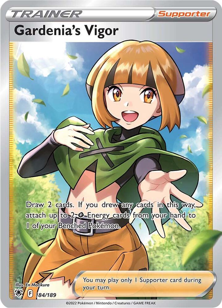 Gardenia's Vigor (Full Art) [SWSH10: Astral Radiance] 184/189
