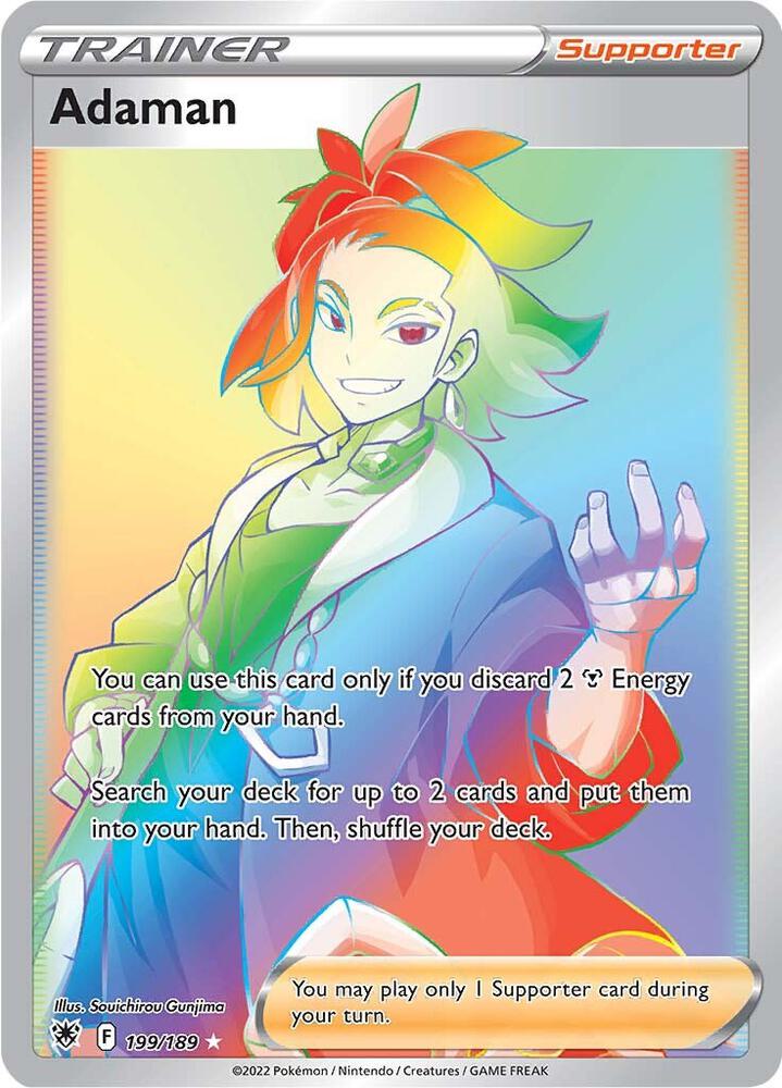 Adaman (Secret) [SWSH10: Astral Radiance] 199/189