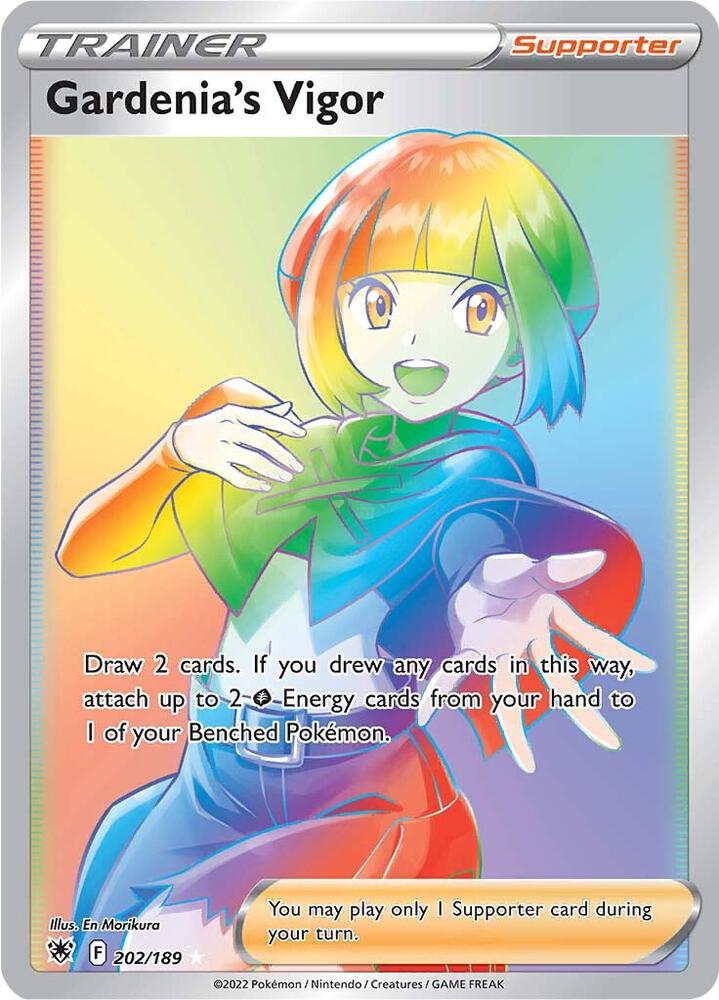 Gardenia's Vigor (Secret) [SWSH10: Astral Radiance] 202/189