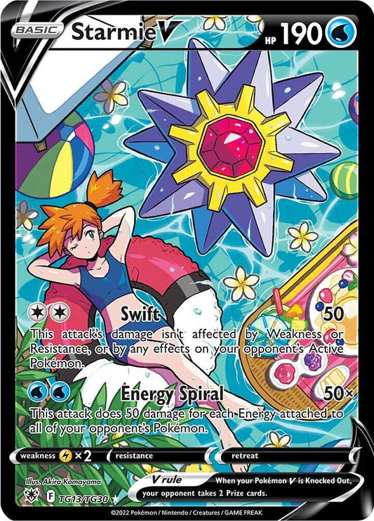 Starmie V [SWSH10: Astral Radiance Trainer Gallery] TG13/TG30