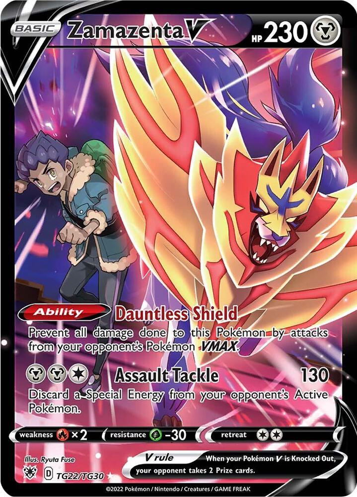 Zamazenta V [SWSH10: Astral Radiance Trainer Gallery] TG22/TG30