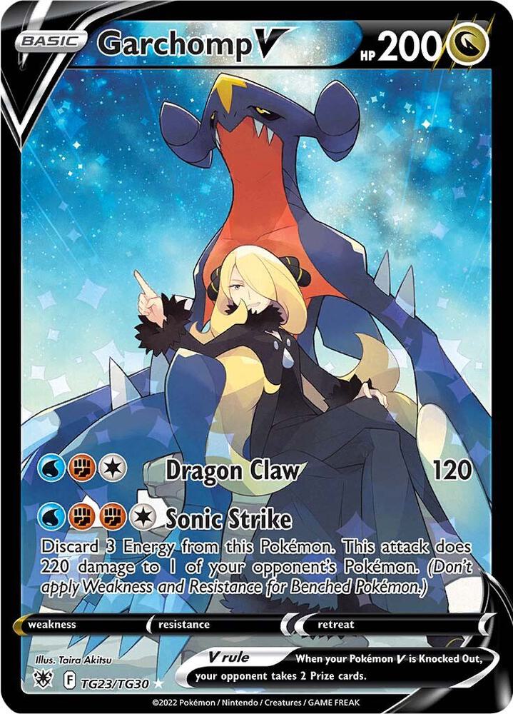 Garchomp V [SWSH10: Astral Radiance Trainer Gallery] TG23/TG30