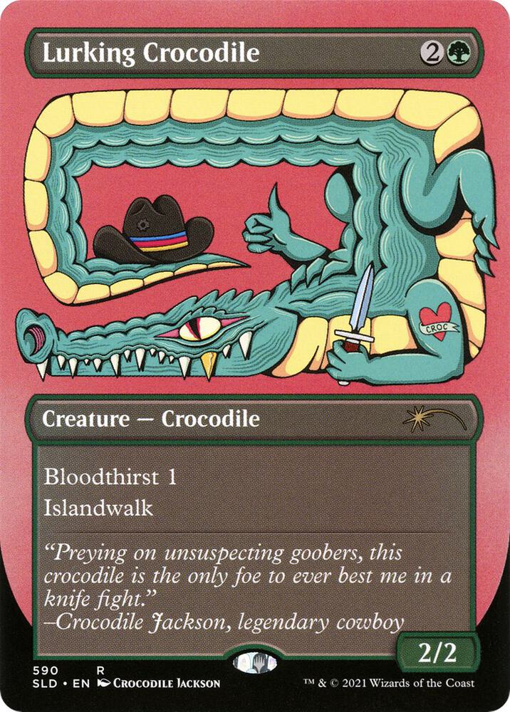 Lurking Crocodile [Secret Lair Drop Series] 590