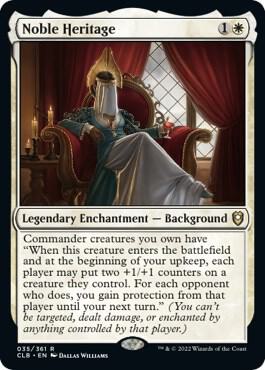 Noble Heritage [Commander Legends: Battle for Baldur's Gate] 35