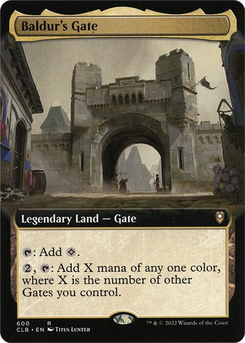 Baldur's Gate (Extended Art) [Commander Legends: Battle for Baldur's Gate] 600