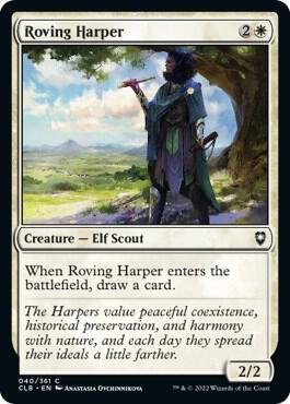 Roving Harper [Commander Legends: Battle for Baldur's Gate] 40