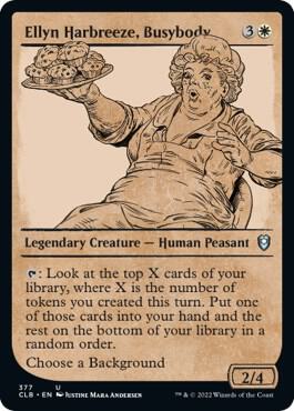 Ellyn Harbreeze, Busybody (Showcase) [Commander Legends: Battle for Baldur's Gate] 377
