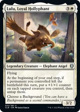 Lulu, Loyal Hollyphant [Commander Legends: Battle for Baldur's Gate] 32