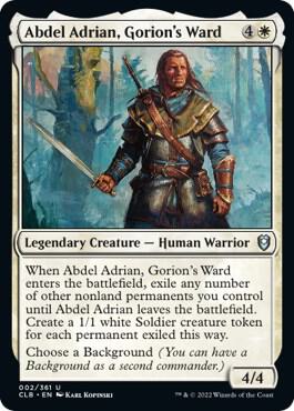 Abdel Adrian, Gorion's Ward [Commander Legends: Battle for Baldur's Gate] 2