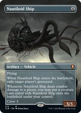 Nautiloid Ship (Borderless) [Commander Legends: Battle for Baldur's Gate] 373