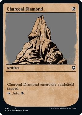 Charcoal Diamond (Showcase) [Commander Legends: Battle for Baldur's Gate] 442