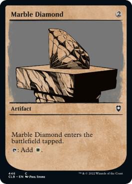 Marble Diamond (Showcase) [Commander Legends: Battle for Baldur's Gate] 446