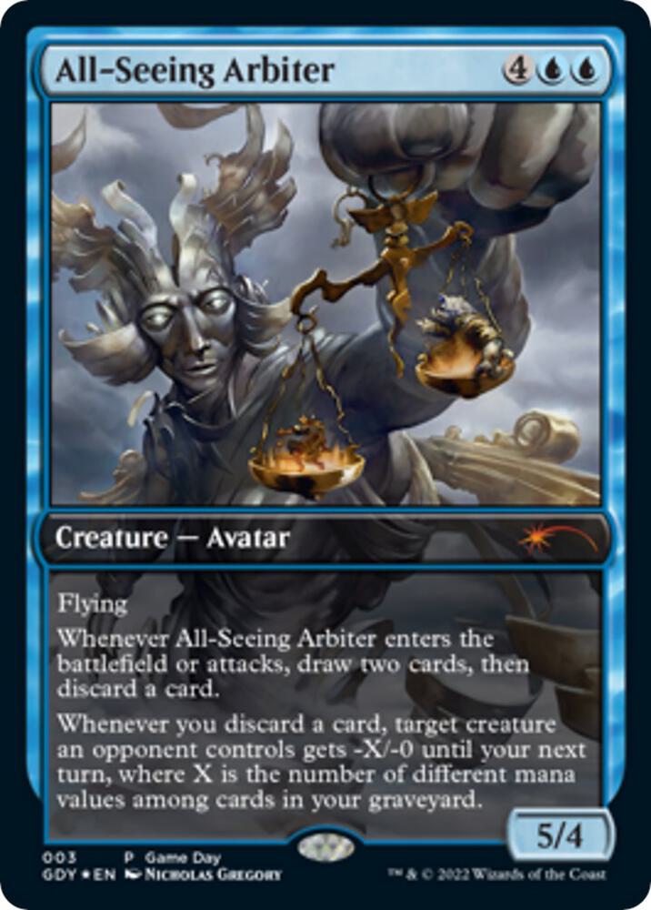 All-Seeing Arbiter [Game Day & Store Championship Promos] 3