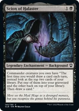 Scion of Halaster [Commander Legends: Battle for Baldur's Gate] 145
