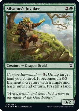Silvanus's Invoker [Commander Legends: Battle for Baldur's Gate] 254