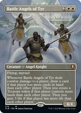 Battle Angels of Tyr (Borderless) [Commander Legends: Battle for Baldur's Gate] 370