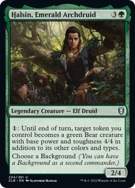 Halsin, Emerald Archdruid [Commander Legends: Battle for Baldur's Gate] 234