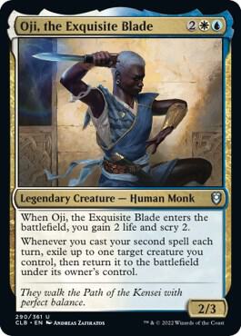 Oji, the Exquisite Blade [Commander Legends: Battle for Baldur's Gate] 290