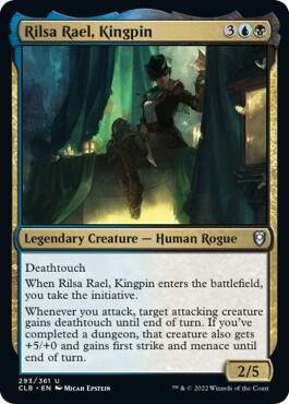 Rilsa Rael, Kingpin [Commander Legends: Battle for Baldur's Gate] 293