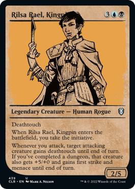 Rilsa Rael, Kingpin (Showcase) [Commander Legends: Battle for Baldur's Gate] 439