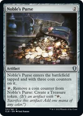 Noble's Purse [Commander Legends: Battle for Baldur's Gate] 331