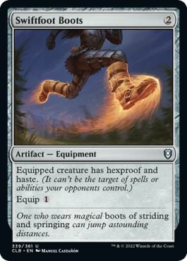 Swiftfoot Boots [Commander Legends: Battle for Baldur's Gate] 339