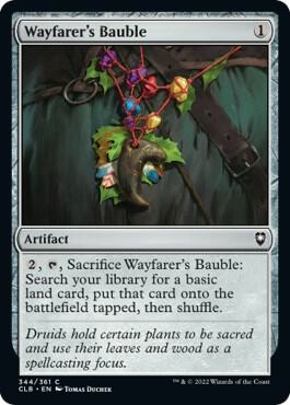 Wayfarer's Bauble [Commander Legends: Battle for Baldur's Gate] 344