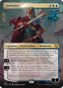 Elminster (Borderless) [Commander Legends: Battle for Baldur's Gate] 362