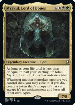 Myrkul, Lord of Bones [Commander Legends: Battle for Baldur's Gate] 287