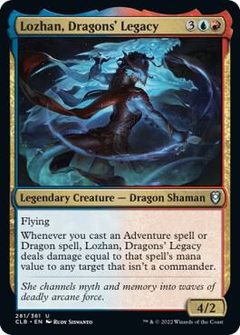 Lozhan, Dragons' Legacy [Commander Legends: Battle for Baldur's Gate] 281