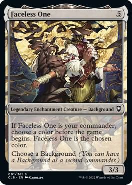 Faceless One [Commander Legends: Battle for Baldur's Gate] 1