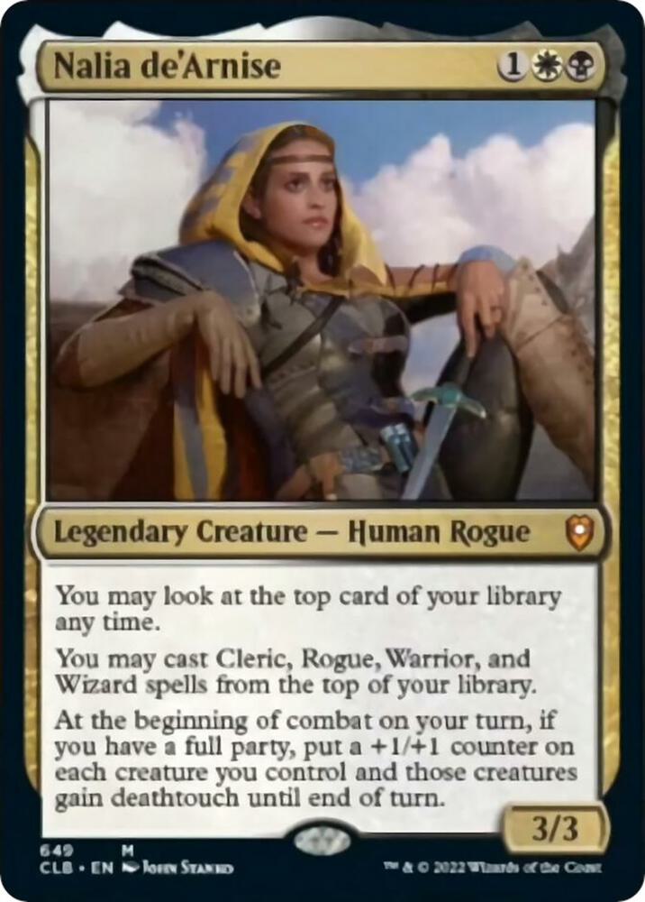 Nalia de'Arnise [Commander Legends: Battle for Baldur's Gate] 649