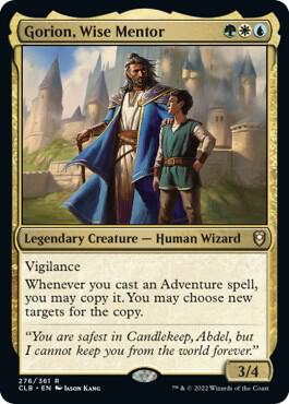 Gorion, Wise Mentor [Commander Legends: Battle for Baldur's Gate] 276