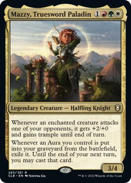 Mazzy, Truesword Paladin [Commander Legends: Battle for Baldur's Gate] 283