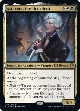 Astarion, the Decadent [Commander Legends: Battle for Baldur's Gate] 265