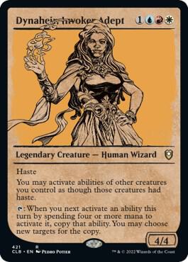 Dynaheir, Invoker Adept (Showcase) [Commander Legends: Battle for Baldur's Gate] 421