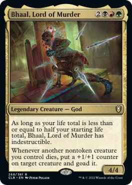 Bhaal, Lord of Murder [Commander Legends: Battle for Baldur's Gate] 268