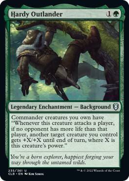 Hardy Outlander [Commander Legends: Battle for Baldur's Gate] 235