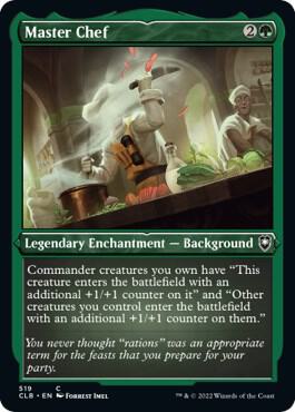 Master Chef (Foil Etched) [Commander Legends: Battle for Baldur's Gate] 519