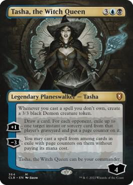 Tasha, the Witch Queen (Borderless) [Commander Legends: Battle for Baldur's Gate] 364