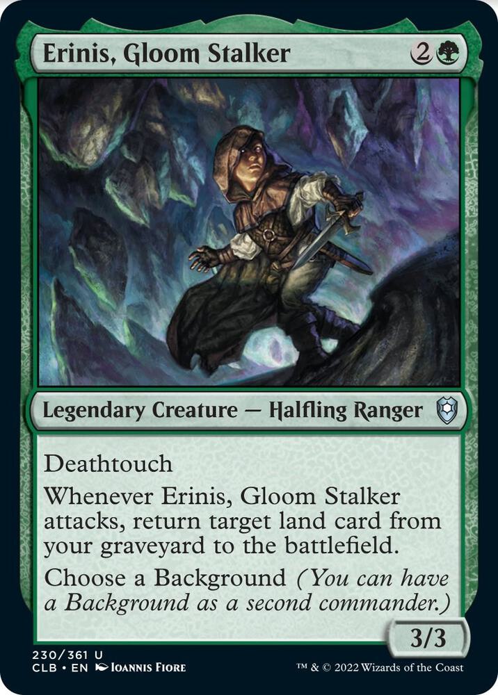Erinis, Gloom Stalker [Commander Legends: Battle for Baldur's Gate] 230