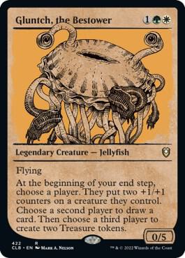 Gluntch, the Bestower (Showcase) [Commander Legends: Battle for Baldur's Gate] 422