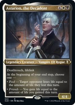 Astarion, the Decadent (Foil Etched) [Commander Legends: Battle for Baldur's Gate] 524