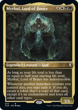 Myrkul, Lord of Bones (Foil Etched) [Commander Legends: Battle for Baldur's Gate] 544