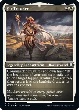 Far Traveler (Foil Etched) [Commander Legends: Battle for Baldur's Gate] 473