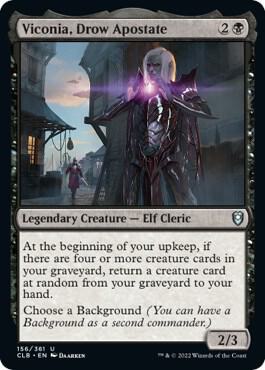 Viconia, Drow Apostate [Commander Legends: Battle for Baldur's Gate] 156